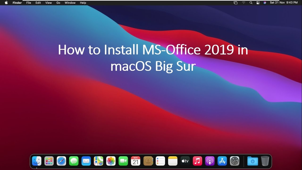 office for mac osx